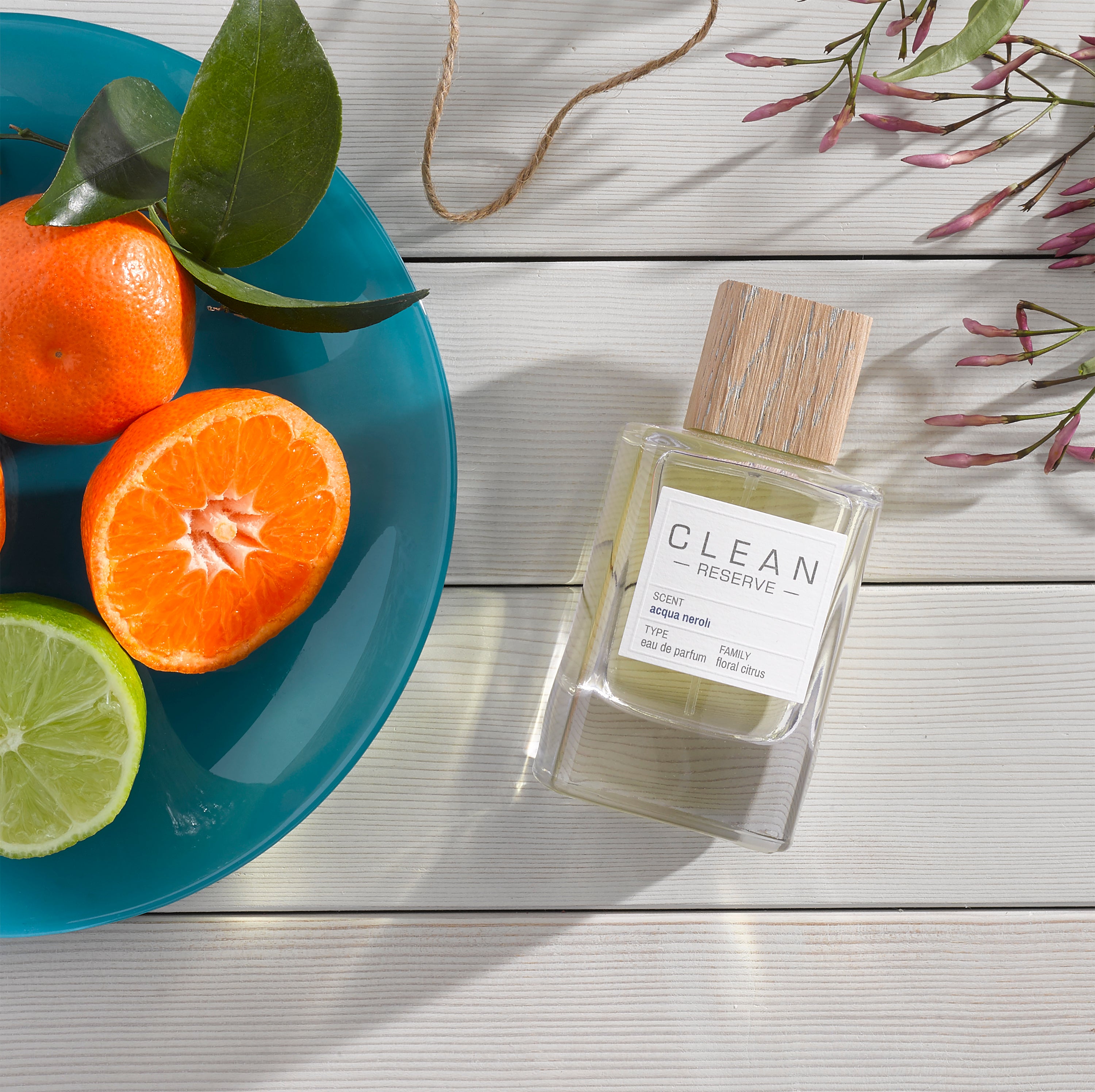 Farm Fresh: Sustainable Fragrances with Mandarin Oil in CLEAN RESERVE Acqua Neroli